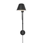 DFTP by Nordlux LED Luce Da Parete Stay Aluminium Nero | Adatto per E27