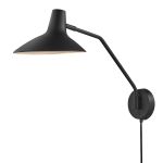 DFTP by Nordlux Darci Luce Da Parete Metallo Nero | Adatto per E14