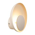 Nordlux Marsi Luce Da Parete Metallo e PMMA Beige 7W 160lm - 830 Luce Calda -  | A 3 Livelli Dimmerabile