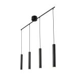 Nordlux Vico Luce Pendente Metallo Nero | Adatto per 4x GU10