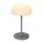 Nordlux Lampada Da Tavolo Sponge Portable Batteria Grigio 48W 300lm - 827 Bianco Molto Caldo | A 3 Livelli Dimmerabile 