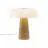 DFTP by Nordlux Lampada Da Tavolo Glossy Marmo e Vetro Beige | 220mm - Adatto per 1x E14