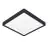 Eglo Luce da soffitto Fueva 6 Plastica Nero 13W 2100lm - 827-840-865 CCT