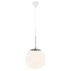Nordlux Café Luce Pendente Vetro Bianca | Adatto per E27